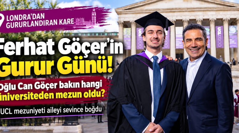 Ferhat Göçer... GURUR GÜNÜ; OĞLU HANGİ MEZUNİYETİ KAZANDI?