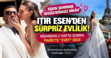 Itır Esen ve Engin Aykanat: Nişandan İki Hafta Sonra Paris'te Evlilik!