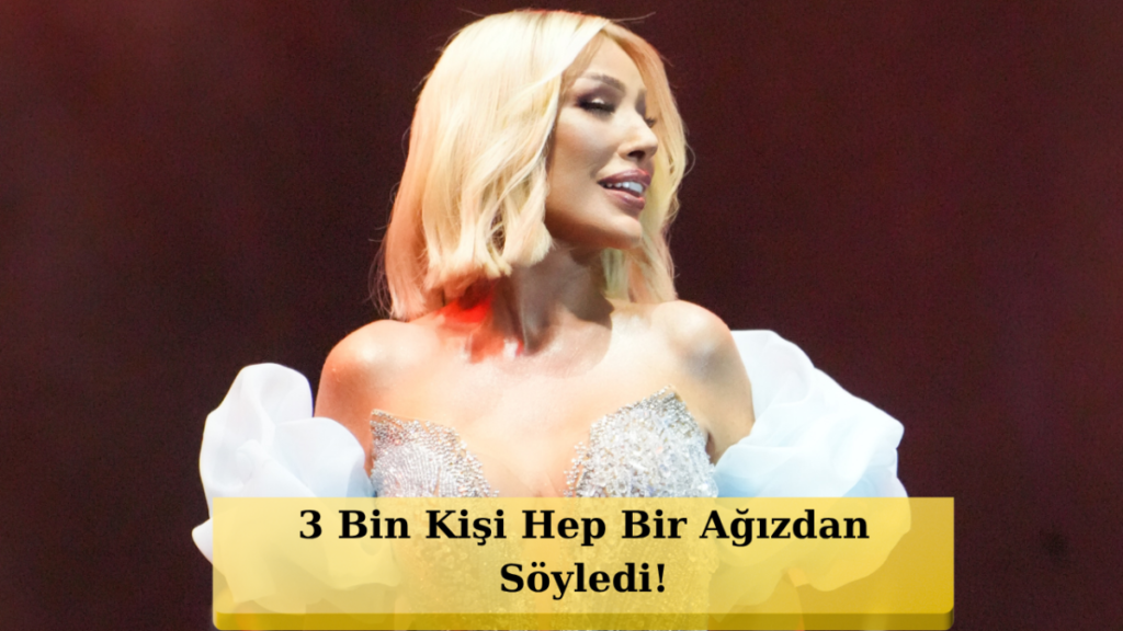 Vadi Açıkhava'da Fırtına Gibi Esti! 120 Kiloluk Elbisesiyle Şov Yaptı