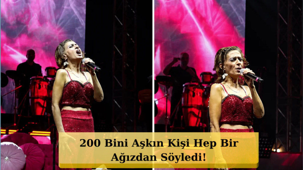 Yıldız Tilbe'nin Başlattığı Marşa 200 Bin Kişi Eşlik Etti!