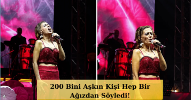Yıldız Tilbe'nin Başlattığı Marşa 200 Bin Kişi Eşlik Etti!