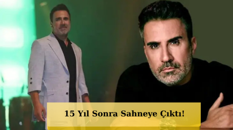 Emrah Sahnede! Annesini Görünce Gözyaşlarına Hakim Olamadı