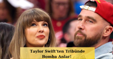 Taylor Swift Tribünde Coşkuyla Yüzüğünü Gösterdi!