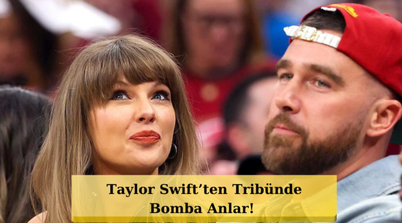 Taylor Swift Tribünde Coşkuyla Yüzüğünü Gösterdi!