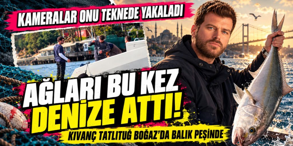 Kıvanç Tatlıtuğ Sosyal Medyayı Kapatıp Boğaz'a Açıldı!