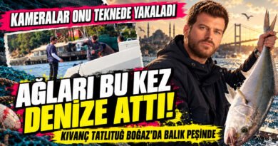 Kıvanç Tatlıtuğ Sosyal Medyayı Kapatıp Boğaz'a Açıldı!