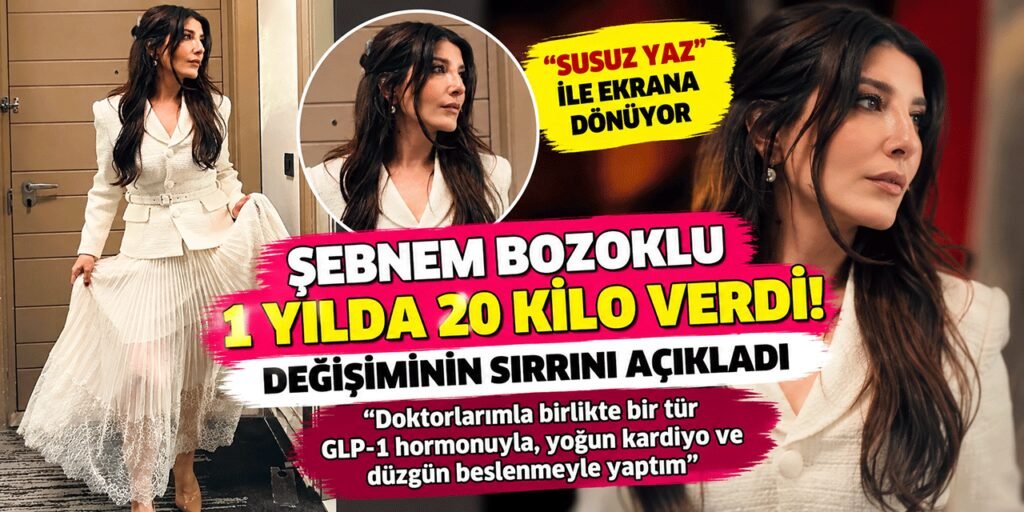 1 Yılda 20 Kilo Veren Ünlü İsim Sırrını Açıkladı!
