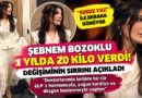 1 Yılda 20 Kilo Veren Ünlü İsim Sırrını Açıkladı!