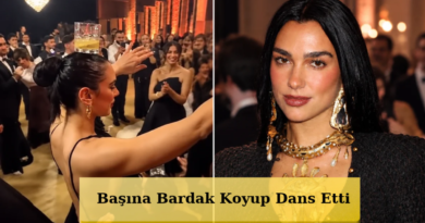 Düğünde Şaşırtan Dans! Başında Bardakla Döktürdü